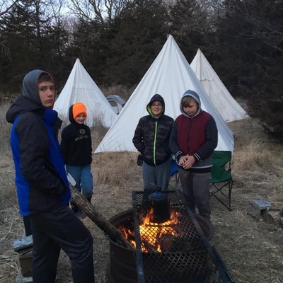Winter camping