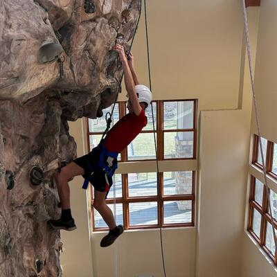 Rock climbing