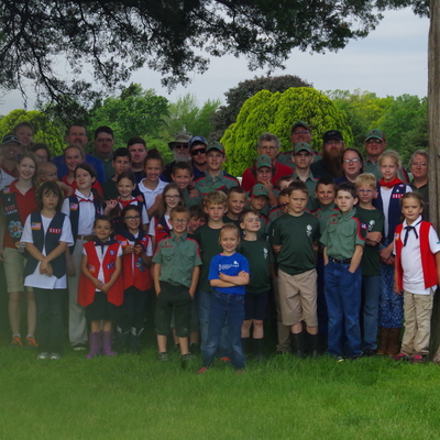 Trail Life USA and American Heritage Girls on Memorial Day