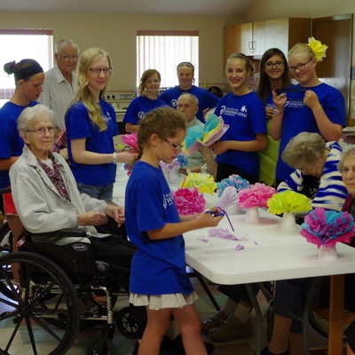 Visiting the Frankfort care home