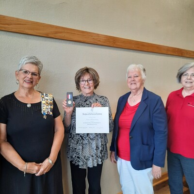 DAR Women in History Award, Sue Grauer