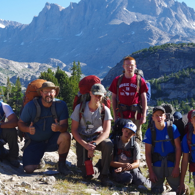 High Adventure Wind River Mountains